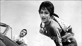 Actor Shammi Kapoor and actress Sadhana.  Express archive photo Sadhana death, Sadhana Dies, Sadhana Passes away, Sadhana Dead, Sadhana Songs, Sadhana Films, Sadhana Shivdasani, Sadhana top 10 hits, Sadhana news