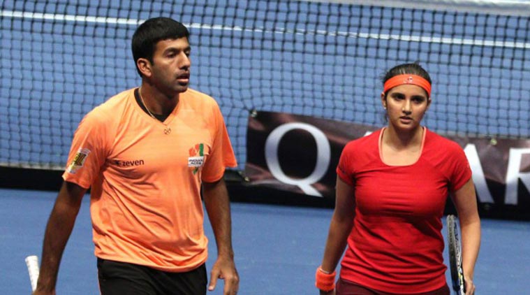 Rohan Bopanna, Sania Mirza advance to second round in US Open