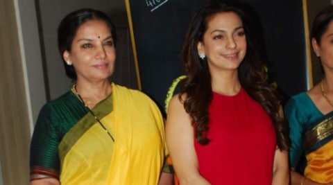 Was exciting to work with Shabana Azmi, says Juhi Chawla | Bollywood ...