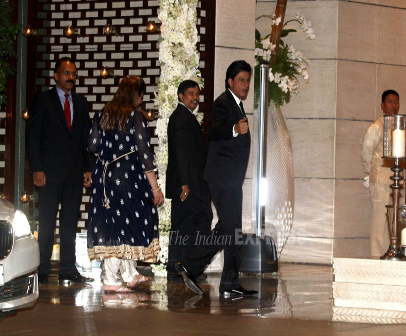 Shah Rukh Khan, Aishwarya Rai Bachchan, Abhishek Bachchan, Sridevi, Geeta Basra, Harbhajan Singh, Rohit Sharma, Ritika Sajdeh, Alia Bhatt, Vidya Balan, Aditya Roy Kapur, Dino Morea, Athiya Shetty, Suniel Shetty, Akshay Kumar, Twinkle Khanna, Suniel Shetty, John Abraham, Sushmita Sen, Sonakshi Sinha, Sophie Choudry, Armaan Jain, Ameesha patel, Tina Ambani, Mukesh Ambani, bollywood, entertainment