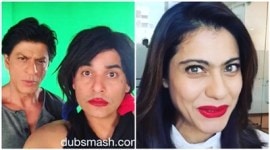 shah rukh khan, kajol, gaurav gera, dubsmash, gaurav gera dubsmash, srk gaurav gera, srk gaurav gera dubsmash, srk kajol, srk kajol dubsmash, srk kajol dilwale, shah rukh khan movies, shah rukh khan upcoming movies, entertainment news