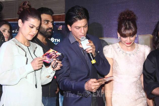 Shah Rukh Khan, Kajol, Varun Dhawan, Kriti Sanon, Pritam, Rohit Shetty, bollywood, entertainment