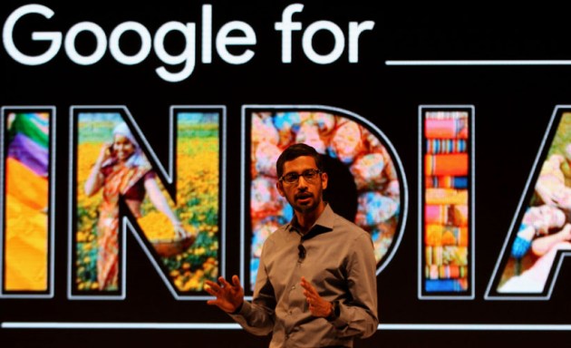 Google CEO in Delhi, Sundar Pichai announcement, Google, Google For India, Sundar Pichai in Delhi, Free Wi-Fi, WiFi in railway stations, WiFi railway stations, Chromebit, Google new campus, New GOogle office, Google Maps, Google Youtube, Google CEO India visit, Sundar Pichai India visit, tech news