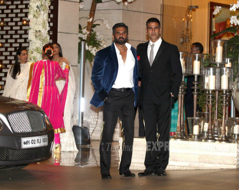 Shah Rukh Khan, Aishwarya Rai Bachchan, Abhishek Bachchan, Sridevi, Geeta Basra, Harbhajan Singh, Rohit Sharma, Ritika Sajdeh, Alia Bhatt, Vidya Balan, Aditya Roy Kapur, Dino Morea, Athiya Shetty, Suniel Shetty, Akshay Kumar, Twinkle Khanna, Suniel Shetty, John Abraham, Sushmita Sen, Sonakshi Sinha, Sophie Choudry, Armaan Jain, Ameesha patel, Tina Ambani, Mukesh Ambani, bollywood, entertainment