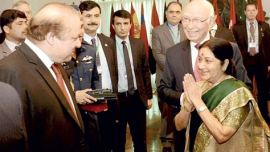 foreign policy, sushma swaraj, india pakistan relationship, Bharatiya janata party, Wounded Tiger, Peter Oborne, mumbai attacks, indian muslims, iecolumnist, seema chishti, indian express,