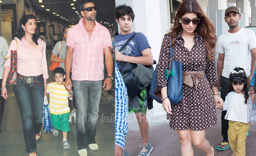 Twinkle Khanna, Aarav, Nitara, Nitara Khanna Bhatia