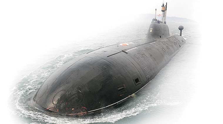 The Navy got INS Chakra in 2012.