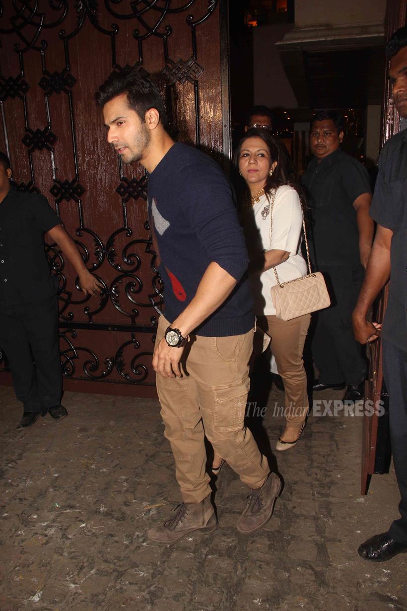 Anil Kapoor's birthday bash, Salman Khan, Aamir Khan, Kiran Rao, kareena kapoor, Karuna Dhawan, Saif Ali Khan, Sridevi, ranveer singh, Anupam Kher, varun dhawan, Arjun Kapoor, rima kapoor, Manoj Jain, padmini kolhapure, Pradeep Sharma, jackie shroff, Rajkumar Hirani, subhash ghai, Siddharth Roy Kapur, Bollywood biggies, entertainment photos