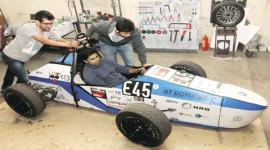 racing car, fast racing car, IIT-B, IIT, technology festival, mumbai news