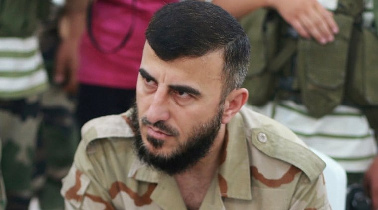 VIDEO: Syria Rebel Chief Zahran Alloush Killed In Airstrike In Damascus ...