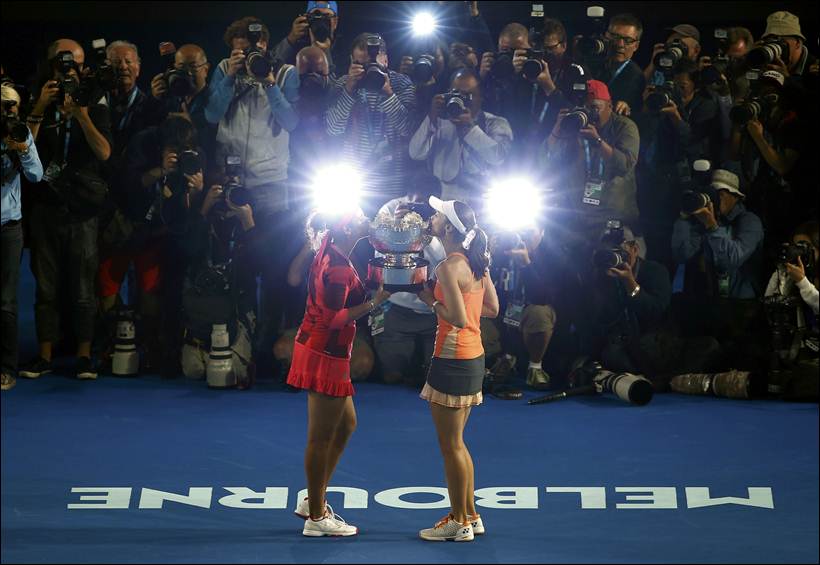Sania Mirza, Martina Hingis, Sania Mirza Martina Hingis, Miss Universe Pia Alonzo Wurtzbach, Miss Philippines, Australian Open tennis tournament, Best Photos, World Photography, World Pics, Top Frames, indian Express