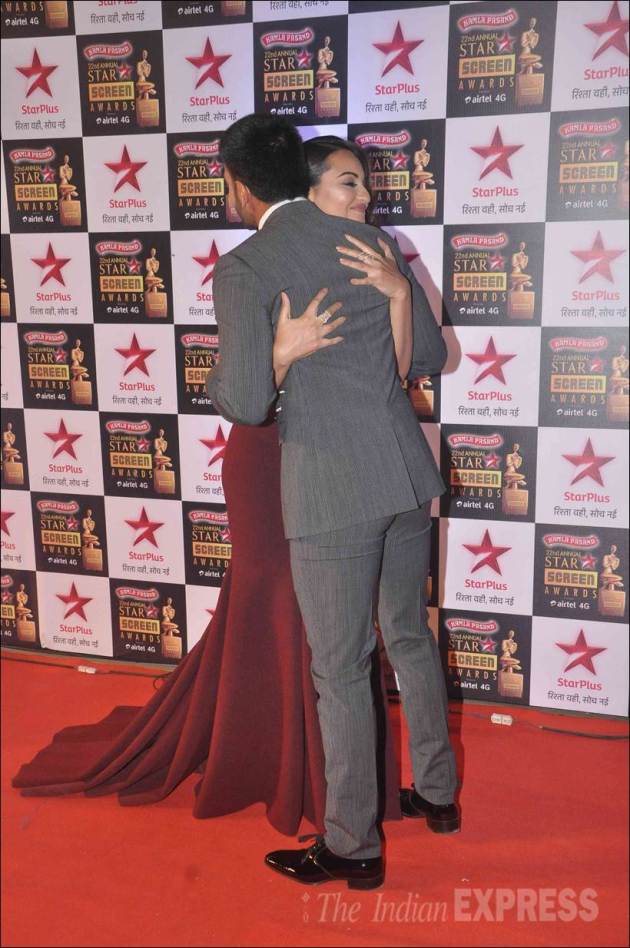 screen awards, star screen awards, screen awards pictures, screen awards pics, star screen awards pics, sonakshi, ranveer