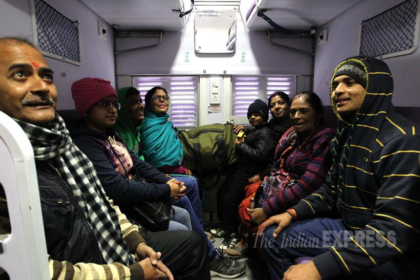 Mahamana Express, Varanasi train Mahamana, swanky coaches, indian railway, new train coaches, New railway Coaches, indian Railway pic, indian railway photos, refurbished coaches, improved interior, safety measures, new toilet modules, Sleeper Classes bogies, AC Compartments, new coaches