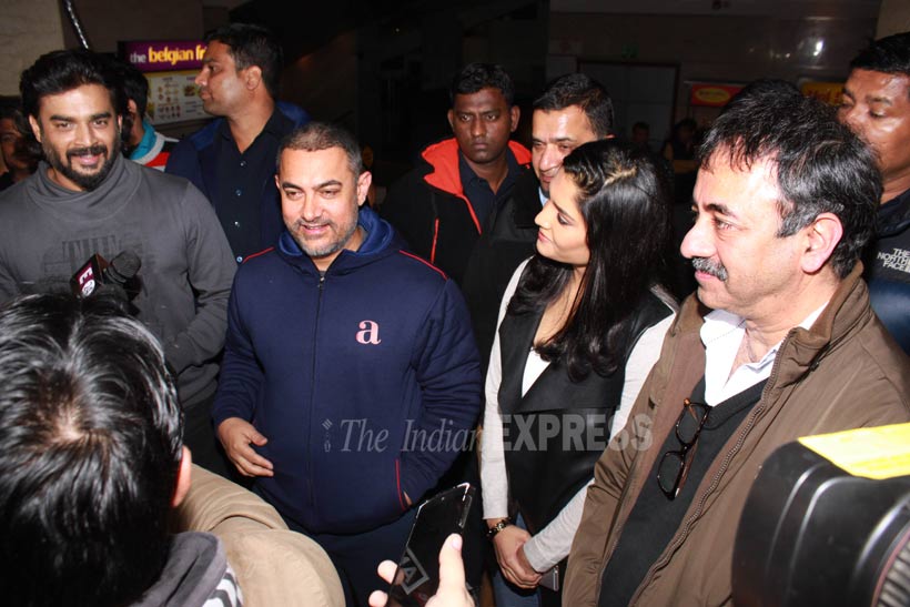 Rajkumar Hirani, Aamir Khan, Ritika Singh