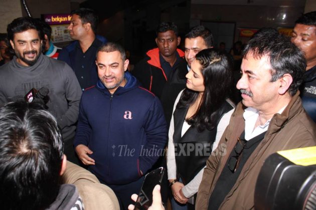 Rajkumar Hirani, Aamir Khan, Ritika Singh