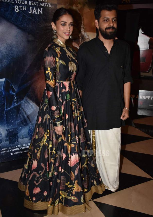 Wazir movie screening Farhan, Aditi, Monica Dogra