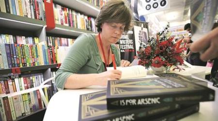 agatha christie, poisonous pen of agatha christie, kathryn harkup, agatha christie novels, agatha christie murder mystery, five little pigs, murder of roger ackroyd, indian express talk, indian express