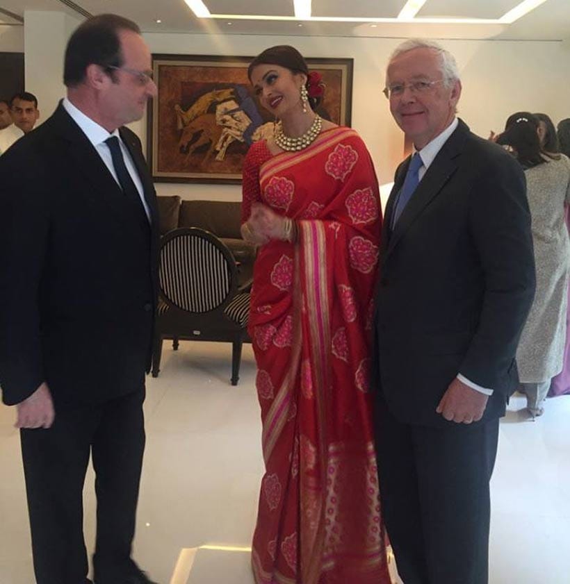 Aishwarya Rai, Aishwarya Rai Bachchan, Francois Hollande