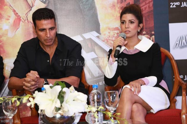 Akshay Kumar, Akshay Kumar Airlift, Airlift, Nimrat Kaur, Akshay Kumar Nimrat Kaur, Akshay Kumar in Airlift, Nimrat Kaur in Airlift, Akshay Kumar pics, Akshay Nimrat pics, Akshay Kumar photos, Nimrat kaur pics
