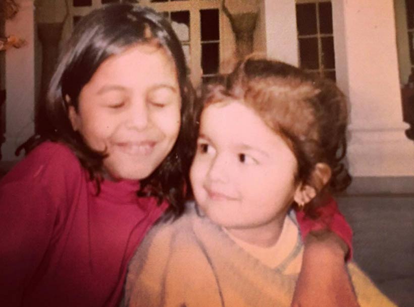 Alia Bhatt, Alia Bhatt childhood photos