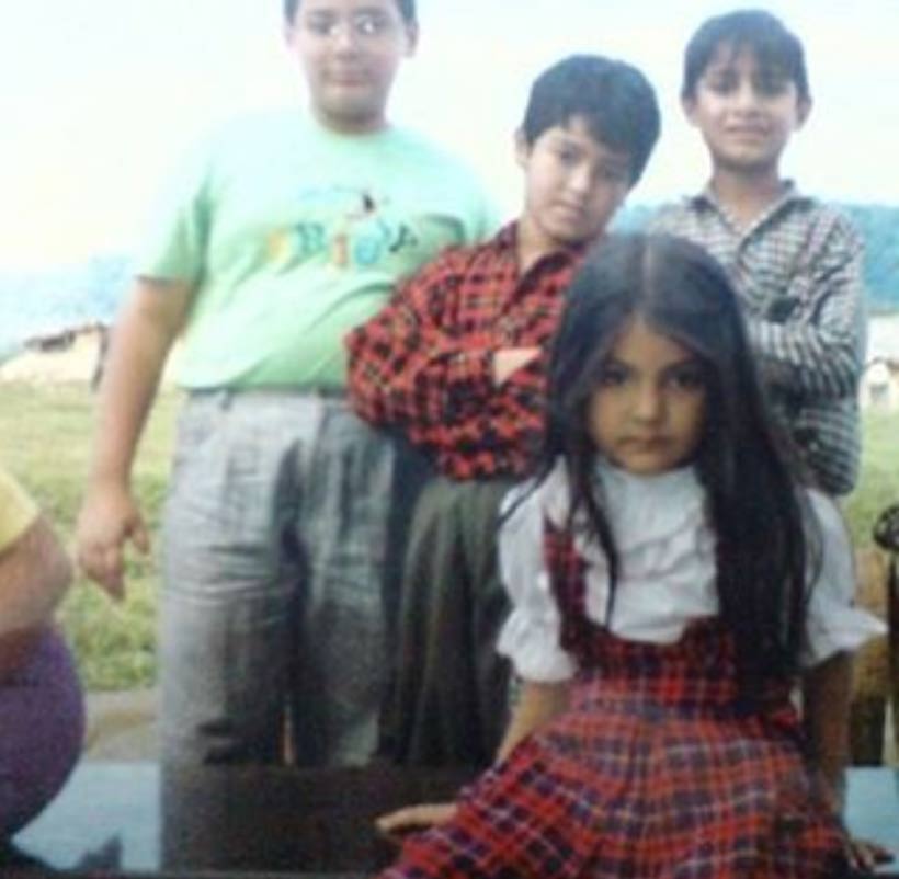 Anushka Sharma, Anushka Sharma childhood photo