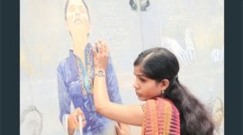 Painting exhibition, visually impared Painting exhibition, art, art exhibition, pune news