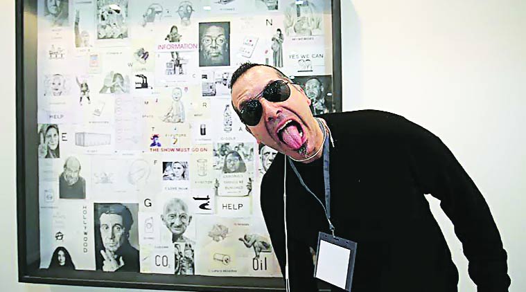IAF, India Art Fair, italian artist Giuseppe Stampone, IAF 2016, roman gallery, L=Life, talk