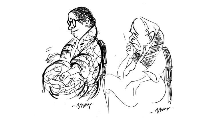 Sketches by Unny from earlier seasons.