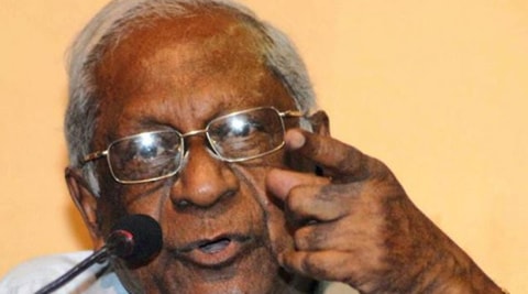 a b bardhan, bardhan dead, cpi bardhan dead, cpi leader dead, cpi ab bardhan, latest news, india news, cpi bardhan,