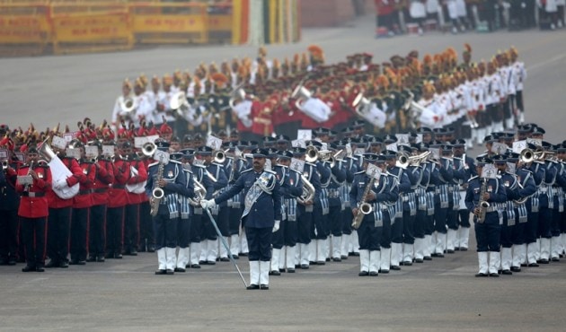 beating retreat, beating the retreat, beating retreat ceremony, beating retreat celebrations, republic day, republic day celebrations, india republic day, india news, picture, picture gallery