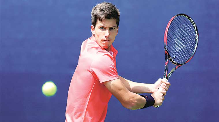 Aljaz Bedene has moved up 111 places over the last year and is currently ranked world Number 45.