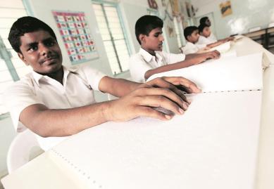 Indian Institute of Technology Bombay, IIT blind facility, IIT bombay, blind students, blind students facility, IIT blind students, education news, indian express news