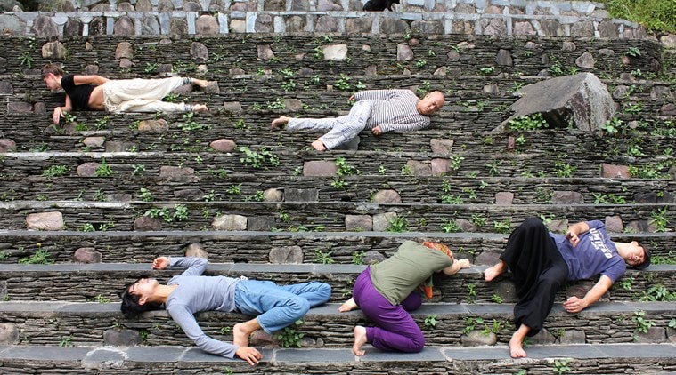 Students rehearse at the school. (Photo: Cheena Kapoor)