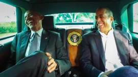 President Barack Obama, Comedian Jerry Seinfeld, Jerry Seinfeld web series, Comedians in Cars Getting Coffee, President Barack Obama news, President Barack Obama stories, entertainment news