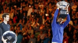 Novak Djokovic, Djokovic, Djokovic news, Australian Open, Australian Open 2016, Aus open 2016, aus open final, murray vs djokovic, djokovic vs murray, murray vs djokovic photos, djokovic vs murray images, djokovic images, australian open images, uastralian open final images, tennis news, tennis images, tennis