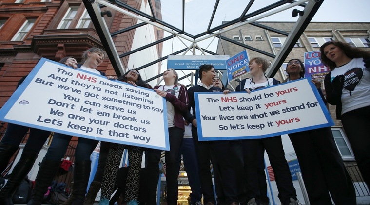 doctors in england, england doctors, england doctors go on strike, england doctors demand increase in pay, england doctors asks government for better pay, england doctors ask for better working condition, england news