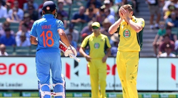 Virat Kohli, Kohli, India vs Australia, Ind vs Aus, James Faulkner, Faulkner, Australia vs India, Aus vs Ind, Virat Kohli vs James Faulkner, Kohli vs Faulkner, Cricket news, Cricket