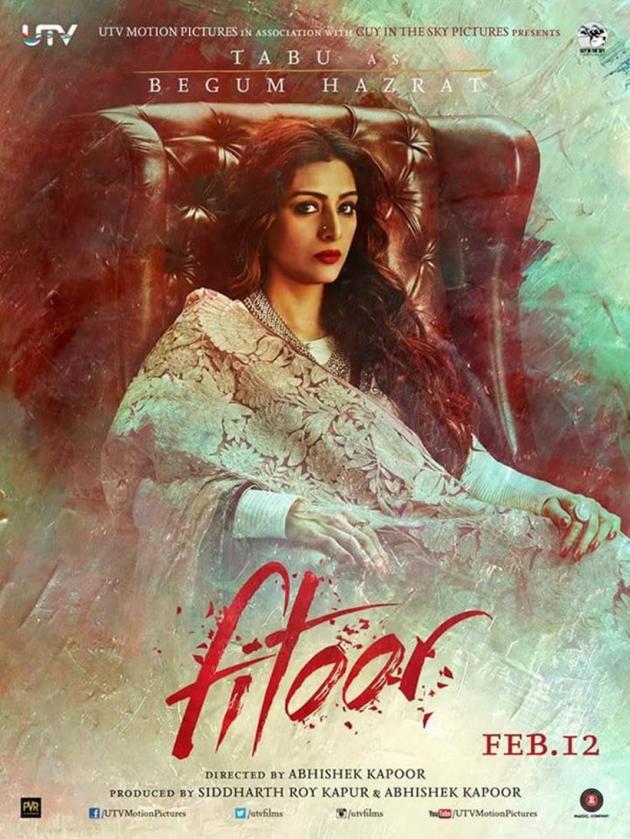 fitoor, Katrina Kaif, Aditya Roy Kapur, Tabu, fitoor poster, Abhishek Kapoor, entertainment photos