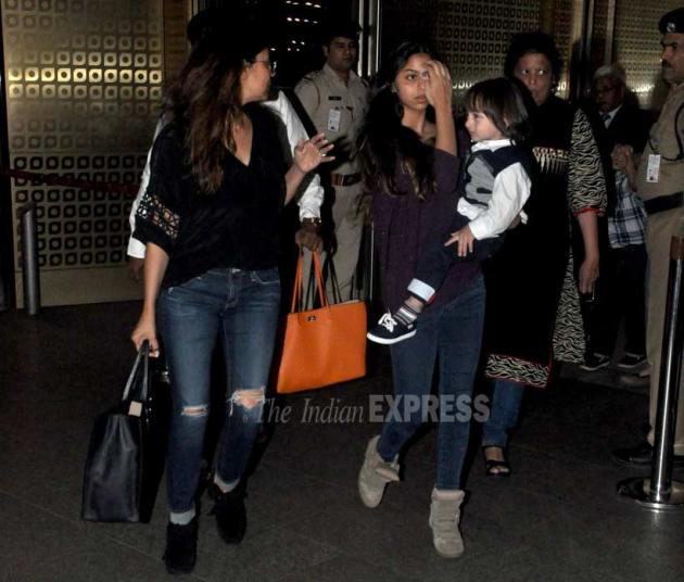 Gauri Khan, Abram, Suhana Khan