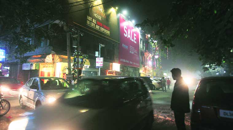 Police started making announcements on loudspeakers about the situation.  Amit Mehra