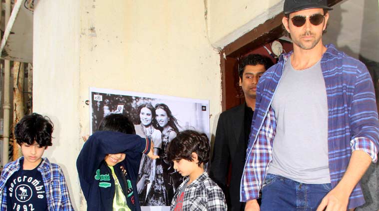 Hrithik Roshan, Hrithik auto ride, Hrehaan, Hridhaan