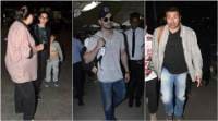 Karishma Kapoor, her kids are back from New Year vacations