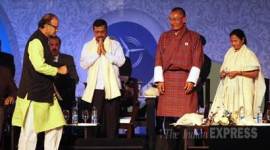 Arvind Kejriwal, Arun Jaitley, Arvind Kejriwal arun jaitley, Mamata Banerjee, Bengal Global Business Summit, Kejriwal Jaitley, Kejriwal Jaitley together, Kejirwal Jaitley Pics, Arvind Kejriwal Arun Jaitley photo, Bengal Global Summit Photos