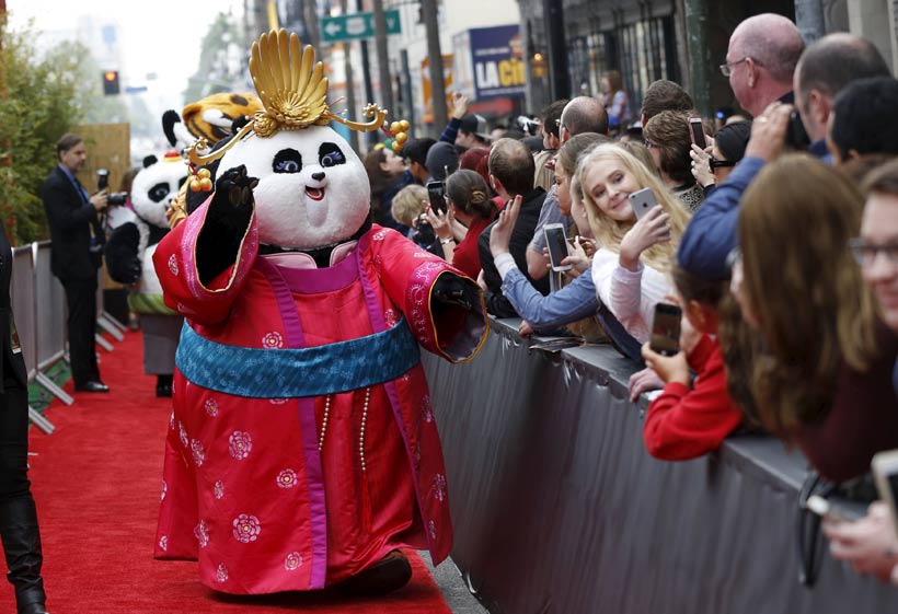 Kung Fu Panda 3 premiere, Kung Fu Panda 3