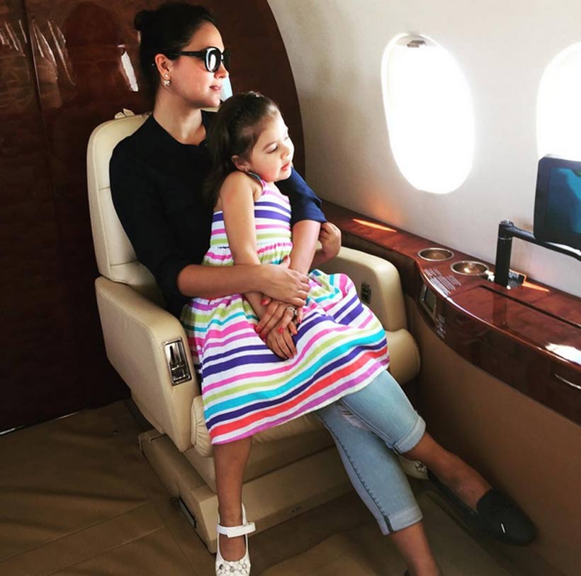 lara dutta, saira, lara dutta daughter, saira birthday