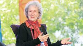 Margaret-ATWOOD-480 Margaret Atwood, Atwood in Delhi, Margaret Atwood IHC, The future library, the future library writers, Margaret Atwood in India