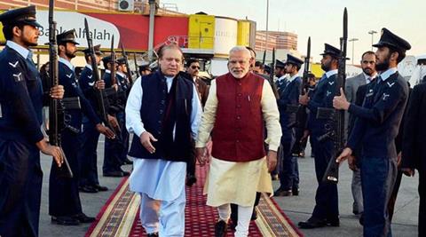 narendra modi, nawaz sharif, modi in lahore, modi sharif meeting, pathankot attack, pathankot air base attack, modi pakistan visit, india pakistan relation, india news, pakistan news, latest news, indian express column