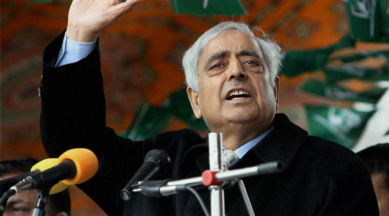 File photo of Jammu and Kashmir Chief Minister Mufti Mohammad Sayeed who passed away at AIIMS in New Delhi on Thursday (PTI Photo)