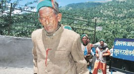 Shayam Saran Negi, india oldest voter, india oldest voter Shayam Saran Negi, Himachal panchayat polls, Himachal polls, Panchayat polls,