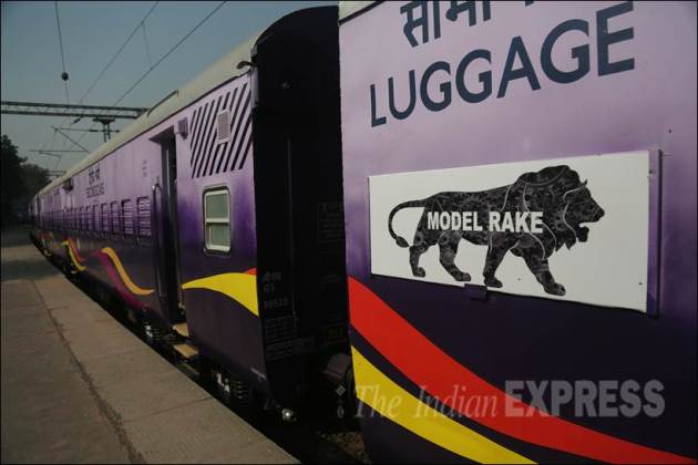 indian railway, new train coaches, New railway Coaches, indian Railway pic, indian railway photos, refurbished coaches, improved interior, safety measures, new toilet modules, Sleeper Classes bogies, AC Compartments, new coaches